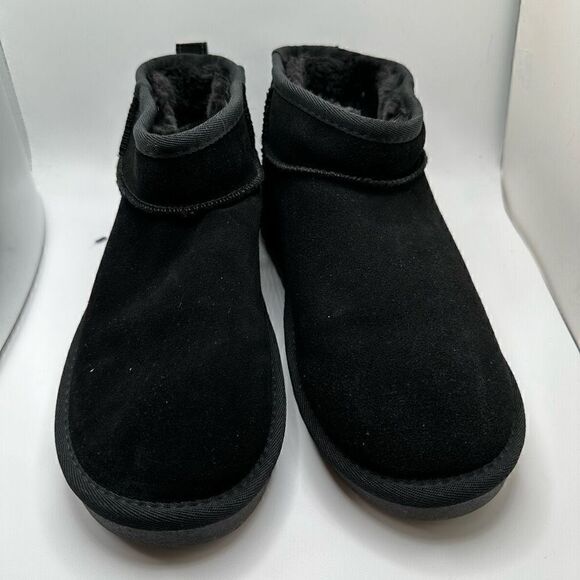 CUSHIONAIRE Women's pull on boot 10 BLACK - Picture 2 of 7